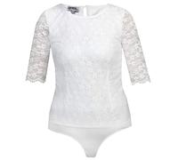 MarJo - Damen Trachten Body Bluse, GL-6-Gesine-Jennifer Body (993300-020037), Größe:42, Farbe:Off White (3497)