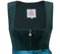 MarJo - Damen Trachten Dirndl (58 cm), GL-9-Veitsbronn (912358-020057), Größe:36, Farbe:Petrol (0147)