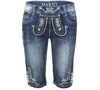 MarJo Damen Trachtenjeans K69-FRANZISKA blau 44