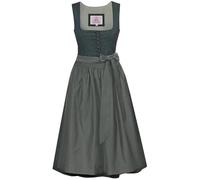 Marjo Dirndl Eggenthal 70cm Länge | Mididirndl mit Knöpfen | Damen (DE/NL/SE/PL, Numerisch, 46, Regular, Regular, Tanne)