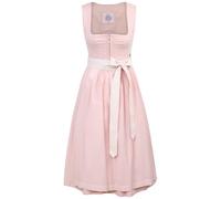 Marjo Dirndl Landl 70cm Länge | Schürze mit Webband | Damen (DE/NL/SE/PL, Numerisch, 34, Regular, Regular, Blush)