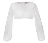 MarJo Dirndlbluse Böhen Langarm | Offwhite (DE/NL/SE/PL, Numerisch, 42, Regular, Regular, Offwhite)
