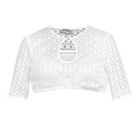 MarJo Dirndlbluse Gisela-Anna Lochausschnitt Halbarm | Offwhite - Elegante Bluse zum Dirndl Tracht Oktoberfest Kleid Festliche Anlässe (DE/NL/SE/PL, Numerisch, 38, Regular, Regular, Offwhite)