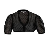 MarJo Dirndlbluse Zeitlarn Kurzarm | Schwarz (DE/NL/SE/PL, Numerisch, 42, Regular, Regular, Schwarz)
