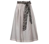 MarJo Dirndlschürze Leo Oberhofen 65cm Länge | Schlichte Schürze für Dirndl | Jacquard zum Binden