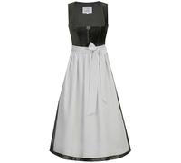 Marjo Samt-Dirndl Dirndl Alling waldgrün Salbei | Mididirndl Samt 70cm | Damen (DE/NL/SE/PL, Numerisch, 40, Regular, Regular, waldgrün Salbei)