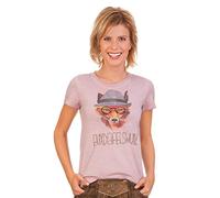 Marjo Trachten u. Dirndl Trachtenshirt Damen - FUXDEIFELSWUID - Mauve