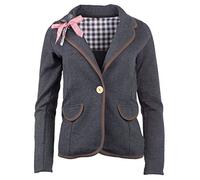 MarJo Trachtenjacke Adelheid anthrazit für Damen (34, anthrazit)