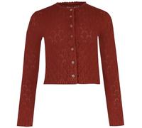 Marjo Trachtenjacke Waldstetten | Jacke zum Dirndl für Damen | Strickjacke Trachten Dirndljacke (DE/NL/SE/PL, Alphanumerisch, 3XL, Regular, Regular, Siena)