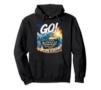 Mark 16:15 Go Into All The World and Preach The Gospel Pullover Hoodie