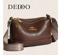 Marken-Luxus Damen Umhängetasche, Handtasche aus weichem Leder, Designer Mode Damen Schultertasche, Umhängetasche