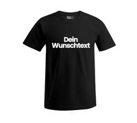 Marken T-Shirt mit Wunschtext - Schwarz M - Sprüche indivduell auf das T-Shirt drucken Lassen | Personalisierter Textildruck