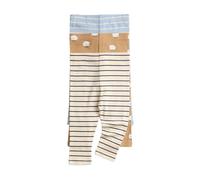 Marks & Spencer 3Er-Pack Gemusterte Baumwoll-Leggings Aus Reiner Baumwolle (0-24 Monate) 6-9 Monate