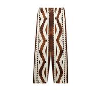 Marks & Spencer Damen Hose Regular | Mit mittlerem Bund, Beinform: Knöchellang, Waschung: Mittelblau, Mit Knopfleiste, Leicht