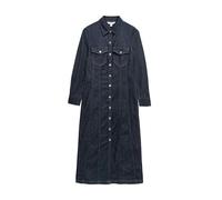 Marks & Spencer Durchgeknöpftes Midi-Hemdblusenkleid Aus Denim Damen Denim UK 10 (EU 38)