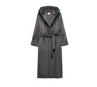 Marks & Spencer Fleece-Morgenmantel Mit Kapuze Damen Anthrazit M