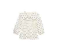 Marks & Spencer Gemusterte Bluse Mit Hohem Leinenanteil Und Raffung Damen UK 12 (EU 40)
