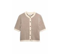 Marks & Spencer Strukturierter Crop-Cardigan Mit Hohem Baumwollanteil Damen M
