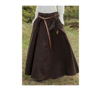 Markt-Mittelalter Rock oder Piratenrock Dunkelbraun Größe XXL