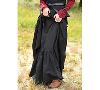 Markt-Mittelalter Rock oder Unterrock Schwarz