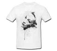 Marlene Dietrich T-Shirt Herren, weiß mit Aufdruck