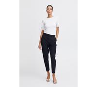 Marlene-Hose B.YOUNG "Anzug BYDANTA", Damen, Gr. 42, N-Gr, blau (blau haze), Obermaterial: 78% Polyester PES. 18% Viskose CV. 4% Elasthan EL., Hosen (48791520-42) blau haze