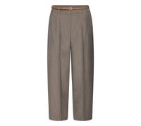 Marlene-Hose B.YOUNG "Pants Suiting BYDANTA", Damen, Gr. 38, N-Gr, braun (walnut melange), Obermaterial: 78% Polyester PES. 18% Viskose CV. 4% Elasthan EL., Hosen (49584322-38) walnut melange