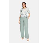 Marlene-Hose BETTY BARCLAY "Damen unifarben", Damen, Gr. 36, Normalgrößen, grün (chinois grün), Obermaterial: 89% Viskose, 11% Polyamid, relaxed fit lang, Hosen (82982635-36) chinois grün