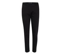Marlene-Hose FRANSA "Pants Suiting FRZacity", Damen, Gr. 42, N-Gr, schwarz ((noos) schwarz), Obermaterial: 50% Polyester PES. 47% Baumwolle CO. 3% Elasthan EL., Hosen (74618111-42) (noos) schwarz