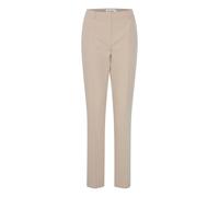 Marlene-Hose ICHI "Anzug IHLEXI", Damen, Gr. 40, N-Gr, beige (doeskin), Obermaterial: 90% Polyester PES. 10% Elasthan EL., Hosen (56984257-40) doeskin