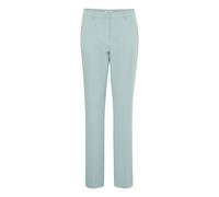 Marlene-Hose ICHI "Anzug IHLEXI", Damen, Gr. 40, N-Gr, blau (ether), Obermaterial: 90% Polyester PES. 10% Elasthan EL., Hosen (35136142-40) ether