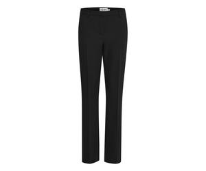 Marlene-Hose ICHI "Anzug IHLEXI", Damen, Gr. 42, N-Gr, schwarz, Obermaterial: 90% Polyester PES. 10% Elasthan EL., Hosen (66470955-42) schwarz