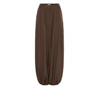 Marlene-Hose ICHI "Damen Casual IHFAVA", Damen, Gr. 36, N-Gr, schwarz (slate schwarz melange), Obermaterial: 95% Polyester PES. 5% Elasthan EL., Hosen (53306320-36) slate schwarz melange