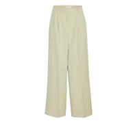 Marlene-Hose ICHI "Damen Hose IHLEXI", Damen, Gr. 40, N-Gr, grün (tea), Obermaterial: 90% Polyester PES. 10% Elasthan EL., Hosen (85034405-40) tea
