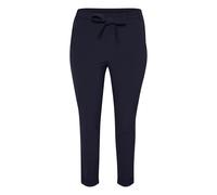 Kaffe Curve Damen KCjia Belt Pants Hose, Midnight Marine, 48