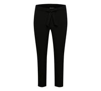 KAFFE CURVE Pants Suiting KCjia Damen Hose Casual Anzughose Große Größen Black deep 48