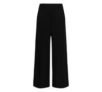 Marlene-Hose KAFFE "Damen Hose KAlima", Damen, Gr. 40, N-Gr, schwarz (schwarz deep), Obermaterial: 95% Polyester Pol. recyc.. 5% Elasthan EL., Hosen (68710657-40) schwarz deep
