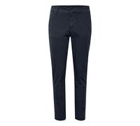 Marlene-Hose KAFFE "Damen Hose KAmette", Damen, Gr. 44, N-Gr, blau (midnight marine), Obermaterial: 98% Baumwolle CO. 2% Elasthan EL., Hosen (43343453-44) midnight marine