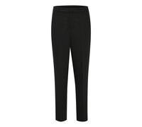Marlene-Hose KAFFE "Damen Hose KAsakura", Damen, Gr. 42, N-Gr, schwarz (schwarz deep), Obermaterial: 77% Polyester PES. 18% Viskose CV. 5% Elasthan EL., Hosen (92062965-42) schwarz deep