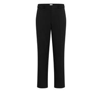 Marlene-Hose KAFFE "Hose KAmerle", Damen, Gr. 36, N-Gr, schwarz (schwarz deep), Obermaterial: 77% Polyester Pol. recyc.. 18% Viskose CV. 5% Elasthan EL., Hosen (60355232-36) schwarz deep
