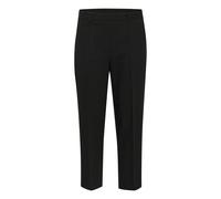 Marlene-Hose KAFFE "Hose KAsakura", Damen, Gr. 34, N-Gr, schwarz (schwarz deep), Obermaterial: 77% Polyester Pol. recyc.. 18% Viskose CV. 5% Elasthan EL., Hosen (33085412-34) schwarz deep