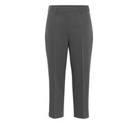 Marlene-Hose KAFFE "Hose KAsakura", Damen, Gr. 34, N-Gr, schwarz (schwarz oyster), Obermaterial: 77% Polyester Pol. recyc.. 18% Viskose CV. 5% Elasthan EL., Hosen (88922827-34) schwarz oyster