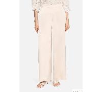 Marlene-Hose mit elastischem Bund Grau Beige 38