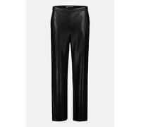 Marlene-Hose BETTY BARCLAY "Betty Barclay Damen Marlene-Hose mit Taschen", Damen, Gr. 48, Normalgrößen, schwarz, Obermaterial: 100% Polyurethan, 100% Polyester., modisch, relaxed fit lang, Hosen (8259