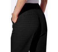 Marlene-Hose HEINE, Damen, Gr. 36, Normalgrößen, schwarz, 94% Polyester, 6% Elasthan, unifarben, Hosen (54826260-36) schwarz
