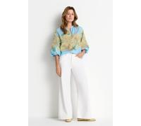 Marlene-Jeans mit hoher Taille 26/32 white stone