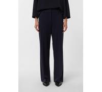 Marlenehose aus fließendem Jersey blau 42