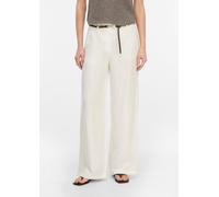 Marlenehose mit abnehmbarem Gürtel weiß 44/REG