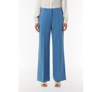 Marlenehose mit Bügelfalten blau 42