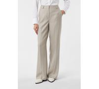 Marlenehose mit Nadelstreifen und dezenten Pailletten beige 38/LONG